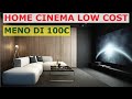 I MIGLIORI PROIETTORI sotto i 100€ del 2021 da Amazon. Home Cinema Low Cost!