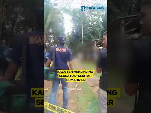 Rekaman Video Suami Bawa Potongan Tubuh Istri yang Sudah Dimutilasi