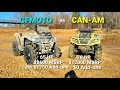 Canam Outlander 850 XMR vs CFMOTO CFORCE 800 Last Mud Race of 2020 on New Track