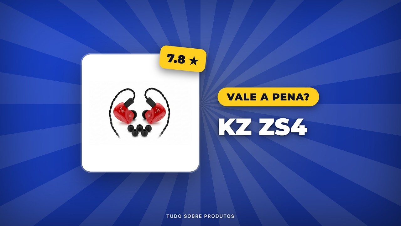 Capa: KZ ZS4: Vale a pena em 2026? Análise COMPLETA e Onde Comprar!