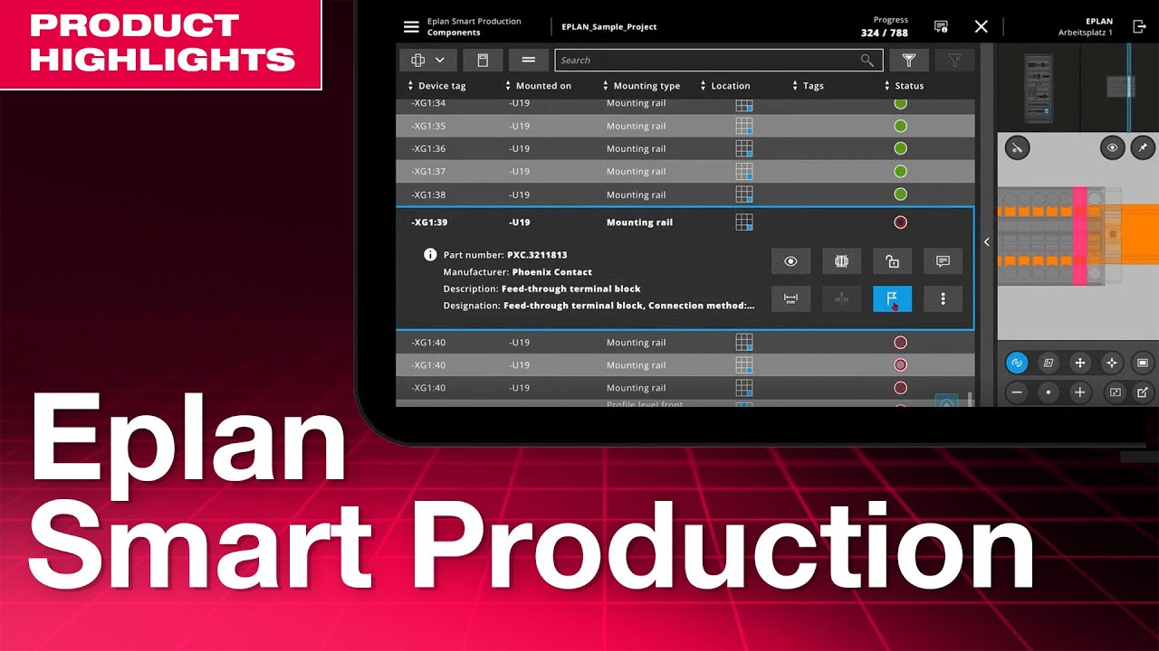 Eplan Smart Production: Working with Tags - YouTube