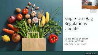 Corte Madera Town Council Regular Meeting December 16, 2025