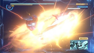 Transformers Devastation Final Boss - Megatron Prime Difficulty No Damage