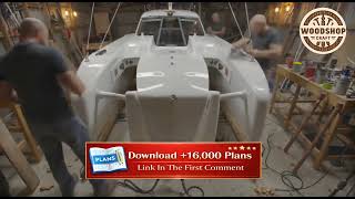 Build a LIGHTWEIGHT Cruising Catamaran from Scratch with PLANS