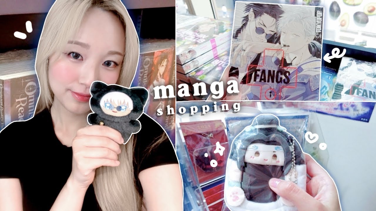 📖 Manga shopping at Kinokuniya vlog // Jujutsu Kaisen, Danmei, Dungeon Meshi, Solo Leveling