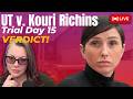 LIVE TRIAL VERDICT UT V Kouri Richins Trial Day 15