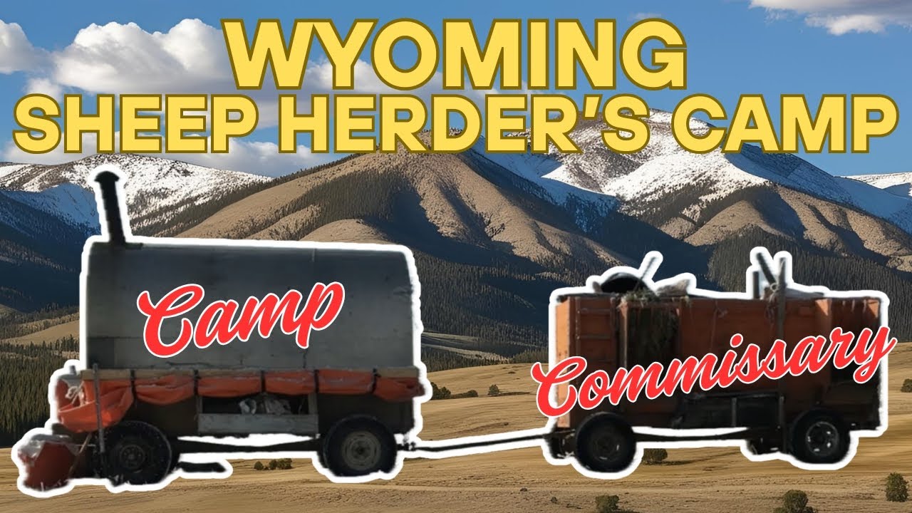 Wyoming Sheep Camp - Working the Winter Range