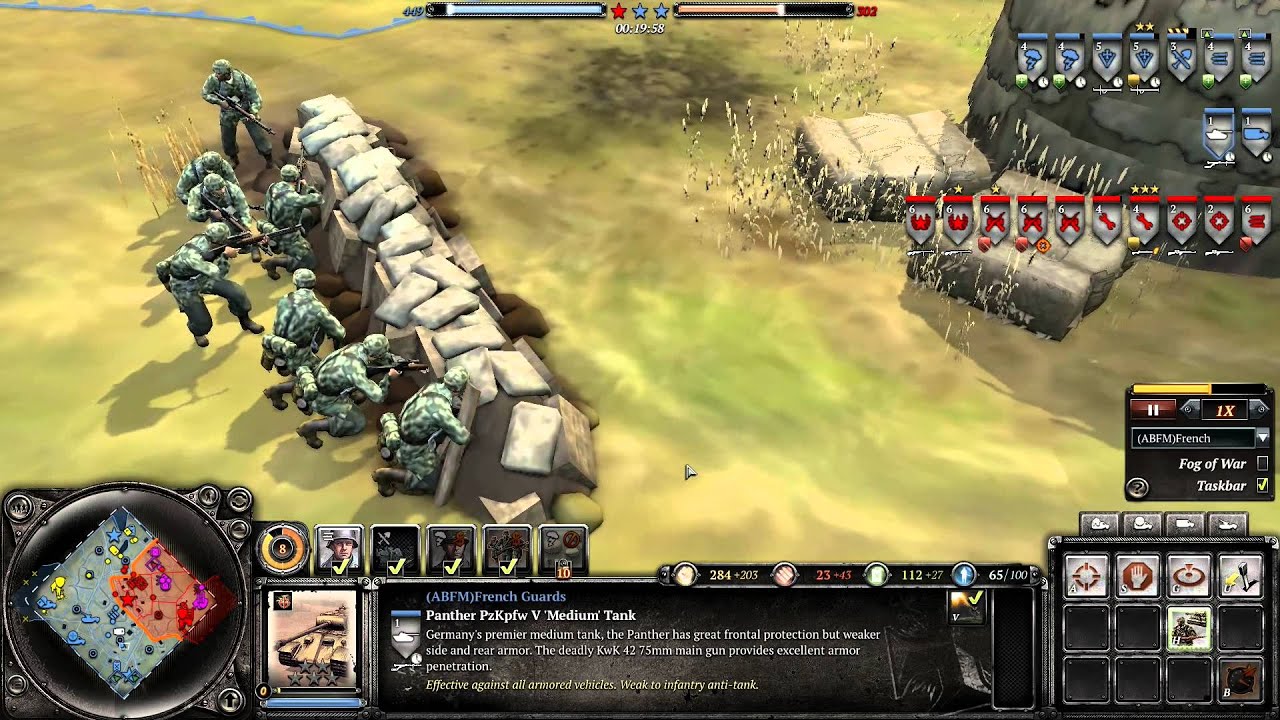 COH 2 Season 3 #4 OKW Wehr vs  Soviets Enemy Massed Infantry