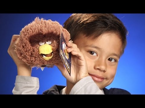 CHEWBACCA BIRD PLUSH toy from Angry Birds Star Wars - Unboxing & Review