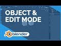 Object and Edit Mode - Blender 2.80 Fundamentals