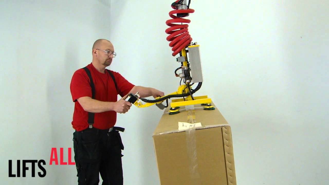 Vacuum lifter for carton boxes / Vakuumlyftare för kartonger Lifts