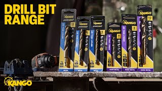 Kango's range of Drill Bits.