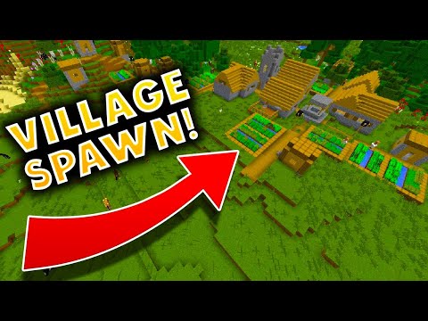 SPAWN IN A VILLAGE! - Top Minecraft 1.11 Seed - Spawn Village, Desert Temples, LegendsOfCookie