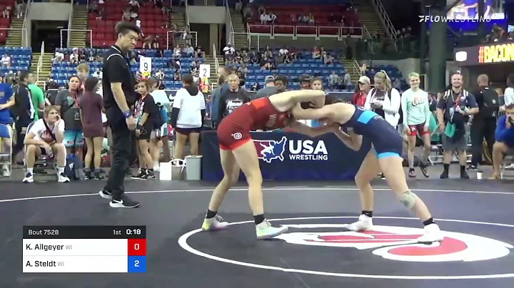 117 Lbs Consi Of 64 #2 - Koressa Allgeyer, Wisconsin Vs Avery Steldt, Wisconsin 3ce4