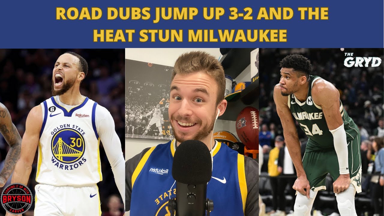 Road Dubs Jump Up 3-2, Heat Stun Milwaukee, and Discussion on Phil Jackson