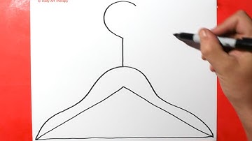 Daily Line Illusion | 3D Coat Hanger Abstract Pattern / Spiral Drawing / Satisfying / Art Therapy