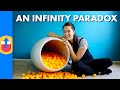 An Infinity Paradox - How Many Balls Are In The Vase?