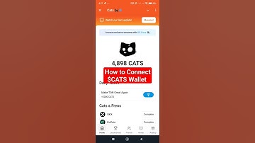 How to Connect $CATS Wallet with Bitget App #cats #catsairdrop #bitget  #bitgetwallet #withdraw #okx