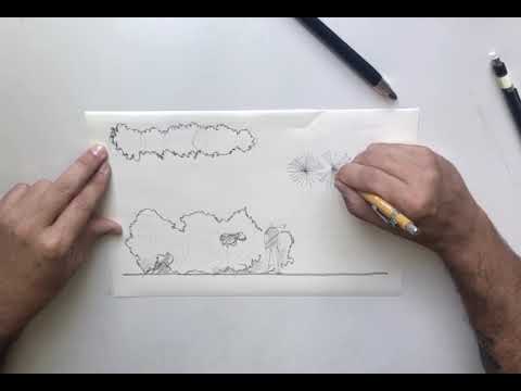 Vídeo: Como Desenhar Um Arbusto