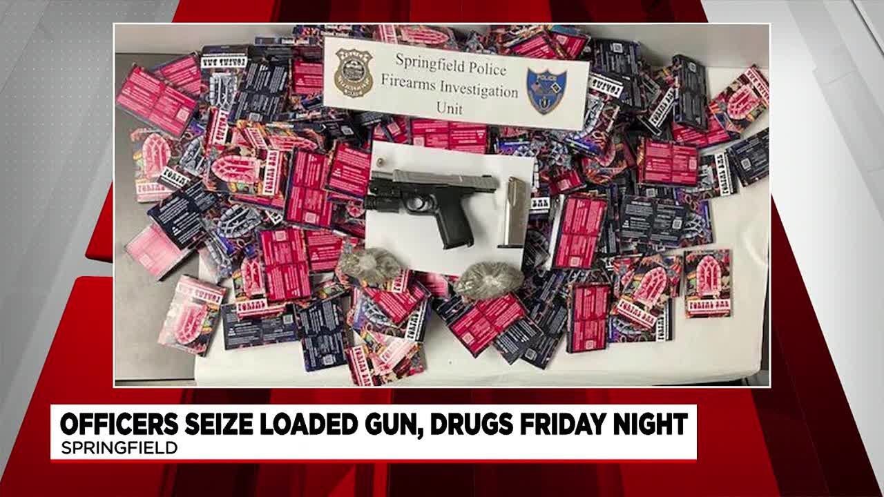 2 charged on gun, drug charges after Springfield traffic stop - YouTube