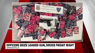 2 charged on gun, drug charges after Springfield traffic stop