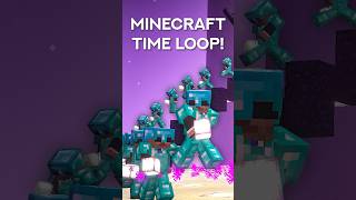 Can you Beat Minecraft in a Time Loop #minecraft #gaming #minecraftchallenge