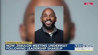 Zebulon Meeting underway following leadership shake-up