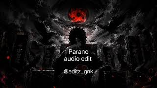PARANO (Slowed) | Dark Anime Edit 4K 