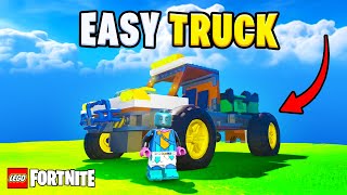 How To Build A TRUCK In LEGO Fortnite | v.29.20 | EASY Tutorial