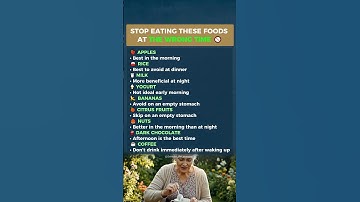 Over 60? Don’t Eat This After 7 PM! 🌙