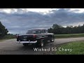 Wicked 55 Chevy With A 468 Big Block!!