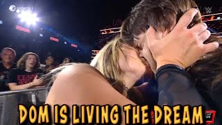 LIV MORGAN KISSING ON DOM