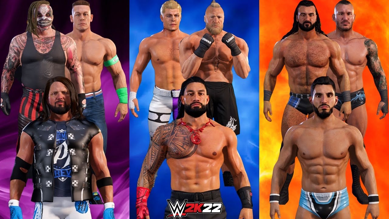 WWE 2K22 'Team King Vs Team Hacker Vs Team Shocker' Gameplay - WWE 2K22 Live Stream