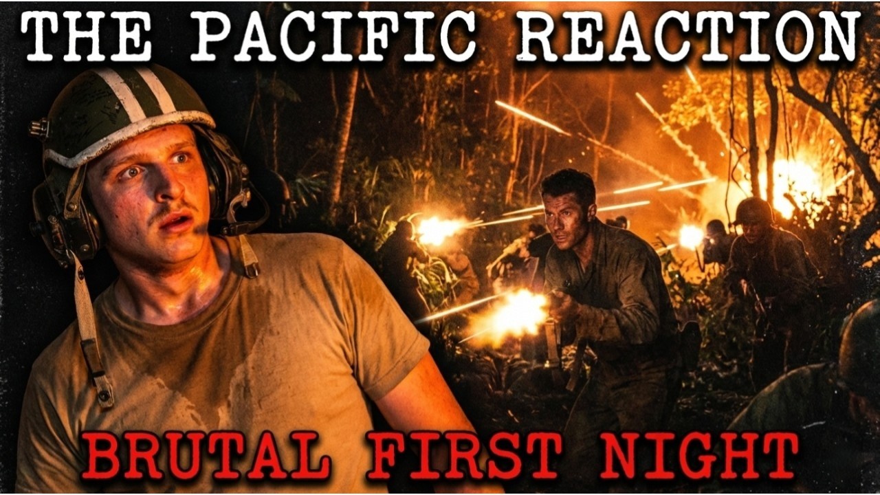US Army Tanker's FIRST TIME Watching THE PACIFIC Ep. 1 | First Time Reaction - React Like Barry