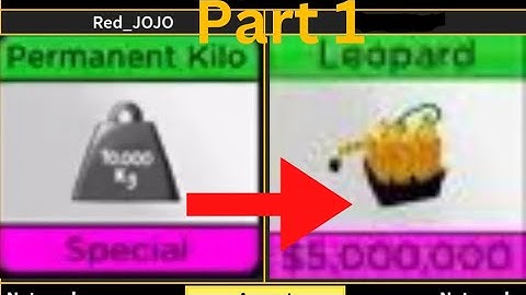 Perm Kilo To Leopard Part 1