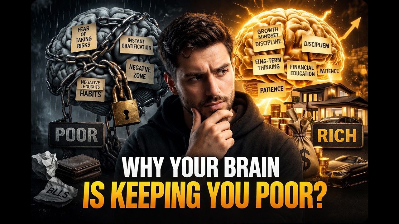 Why Your Brain Is Keeping You Poor - YouTube