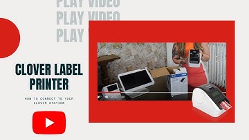How to connect a label printer to your Clover Station POS system