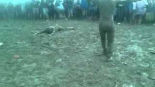 Mud Fight at Leeds during The Offspring