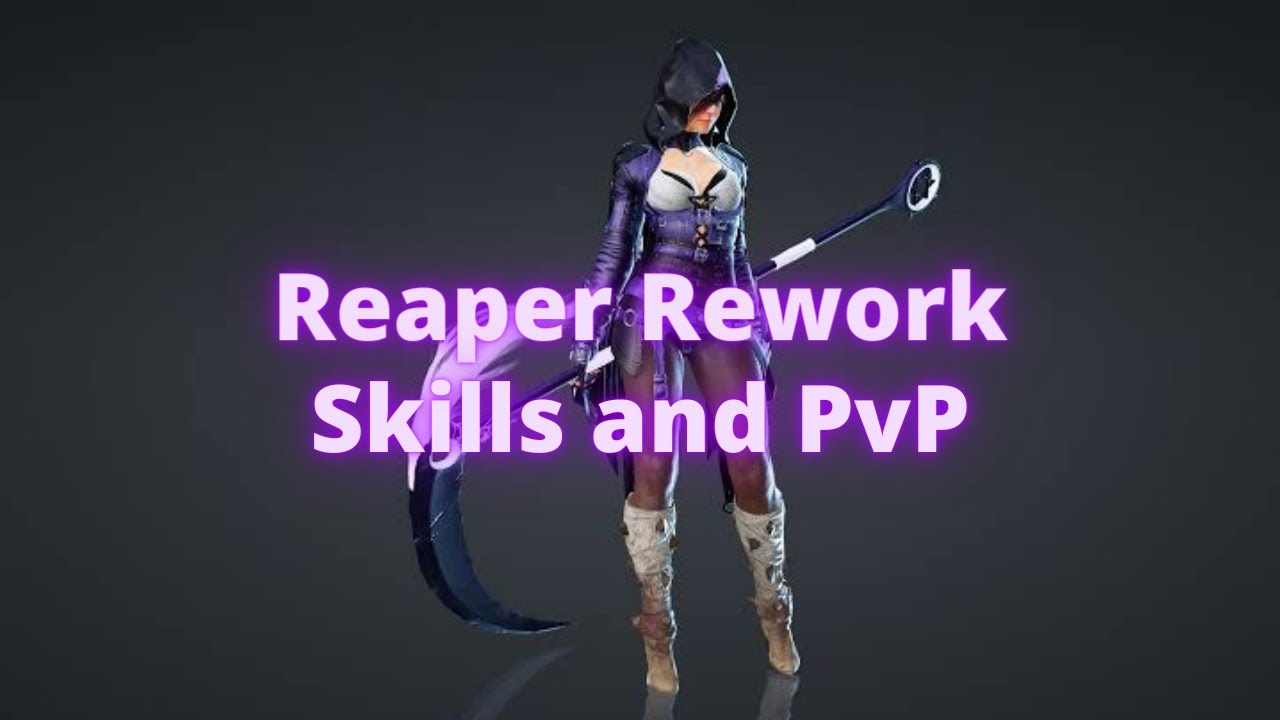 Reaper Rework Skills and PvP - Black Desert Mobile - YouTube