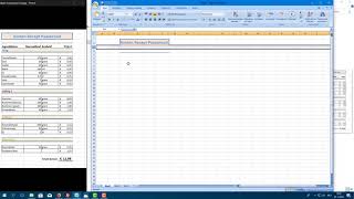 oefening 1   recept in excel screenshot 2