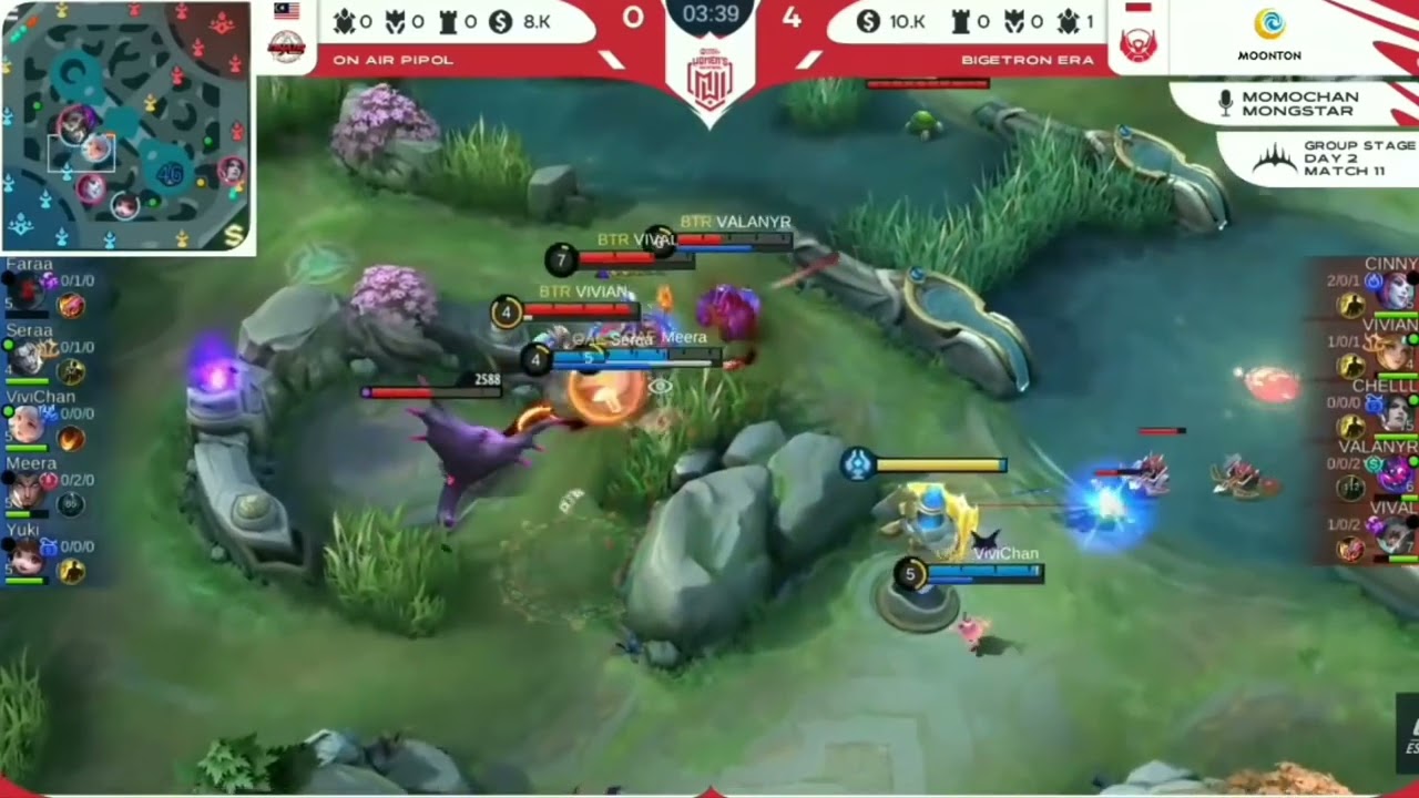 BIGETRON ERA ID VS ON AIR PIPOL MAS   MLBB WOMAN'S INVITATIONAL   MWI 2022   DAY 2