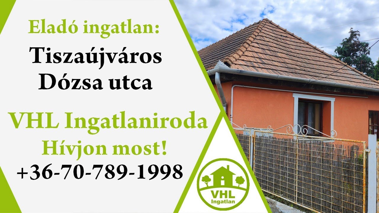 Eladó ingatlan - Tiszaújváros Dózsa  utca