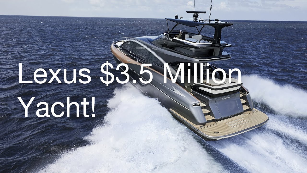 Christopher Parr of Pursuitist | Lexus LY 650 Yacht Review - YouTube