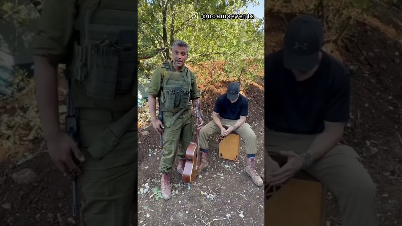 Shabbat shalom to the students of Epstein Hillel school in Boston from Noam Buskila the Paratrooper