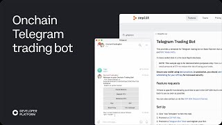 How to create a Telegram Trading Bot  - Coinbase Developer Platform (CDP)