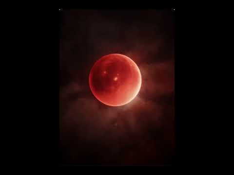 The Blood Moon of March 3, 2026 🌕 Total Lunar Eclipse Through the Clouds 