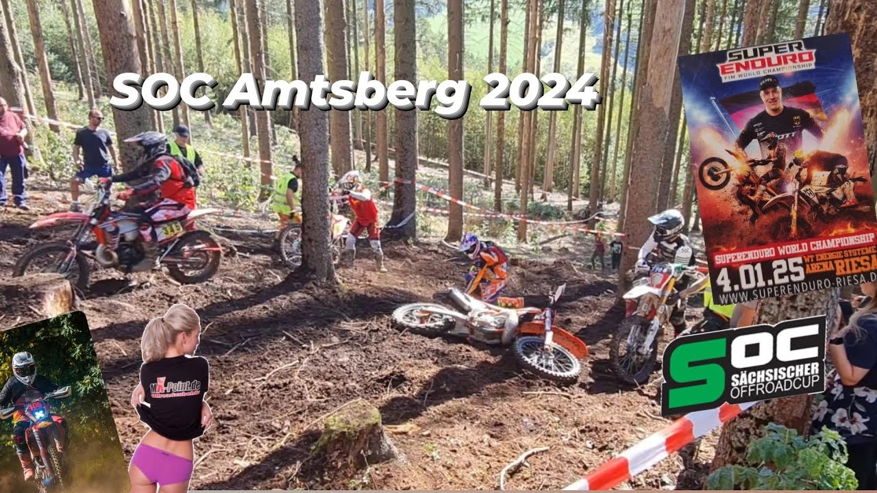 SOC Amtsberg 2024 Sächsischer Offroad Cup 3h Enduro Start + erste Runde