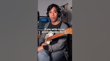 If You Write Music, Practice Scales Like This #guitarlesson #educational #musictheory #scales
