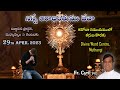 Divine Mercy Intercession | Fr. Cyril Doss SVD | Divine Word Centre,Muthangi  | 29-04-2023 |.mov