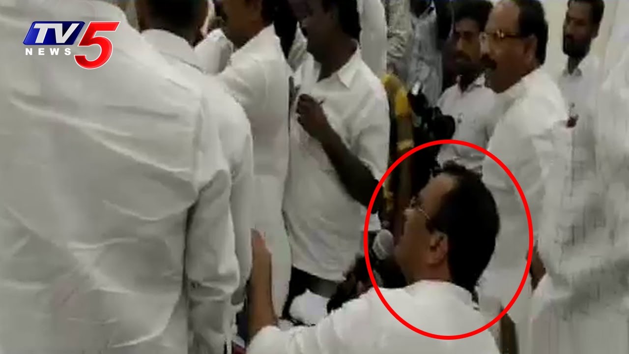 Tension Situation in Nalgonda ZP Meet | Jagadish Reddy Vs Komatireddy Venkat Reddy | TV5 News